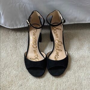 Sam Edelman Black Heeled Sandals